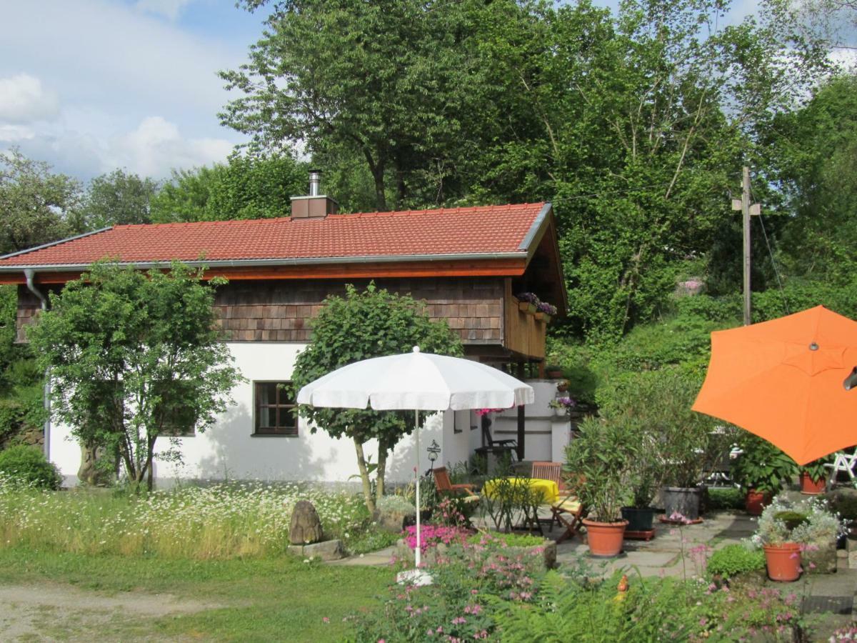 Villa Ferienhaus Zopfhäusl Böbrach Exterior foto