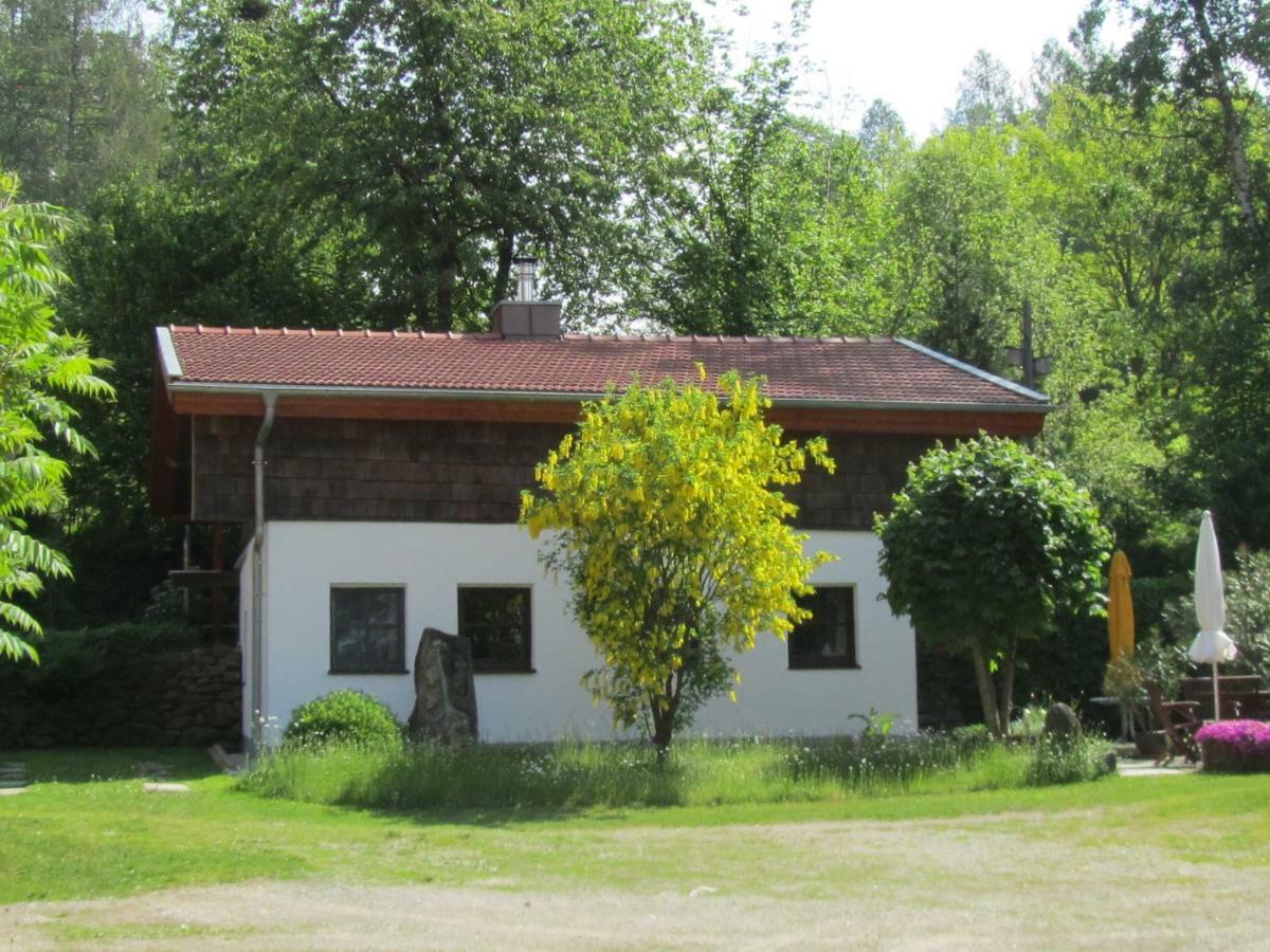 Villa Ferienhaus Zopfhäusl Böbrach Exterior foto